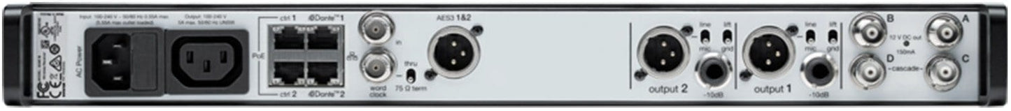 Shure AD4D AD4D Two-Channel Digital Wireless Receiver