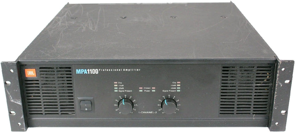 JBL MPA1100 2-Channel Amplifier 820-Watts RMS