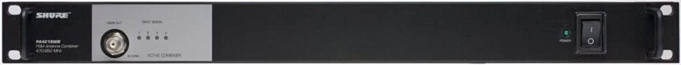 Shure 4-Channel Antenna Combiner and Power Distribution 470-952MHz