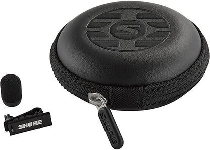 Shure UL4B/C-LM3-A UniPlex Cardioid Subminiature Lavalier Microphone with LM3 Connector - Black
