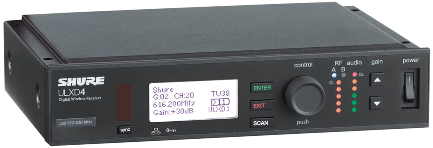 Shure ULXD4 Wireless Receiver