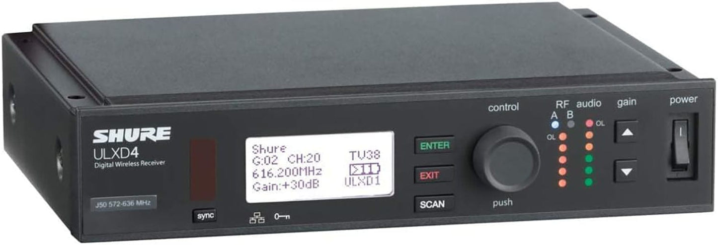 Shure ULXD4 Digital Wireless Receiver - J50A Band