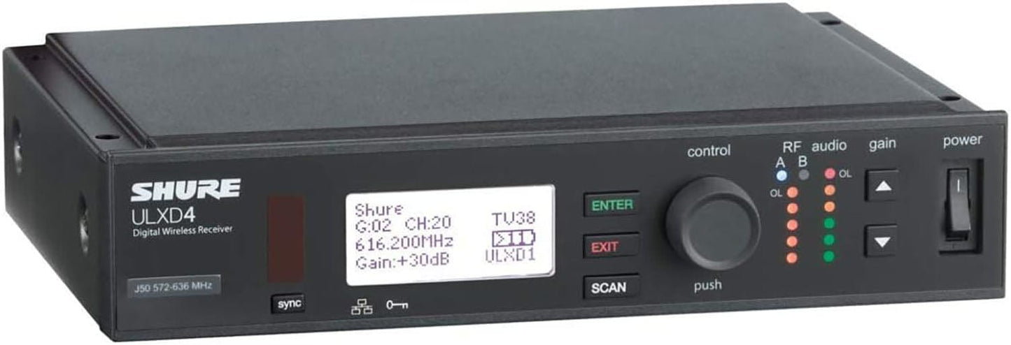 Shure ULXD4 Digital Wireless Receiver - X52 Band