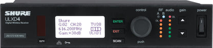 Shure ULXD4-GV Digital Wireless Receiver - G50 Band