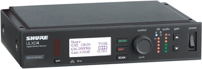 Shure ULXD4-GV Digital Wireless Receiver - H50 Band