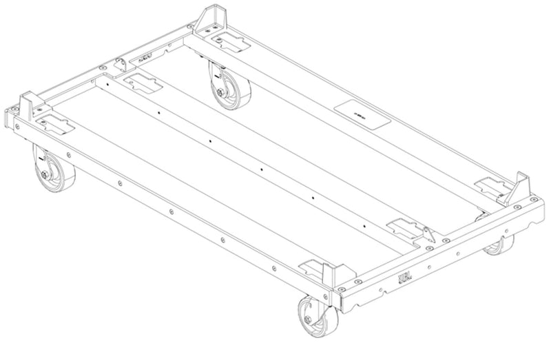 JBL VTX-B28-VT Vertical Transport Cart for up to 4x VTX B28 Speakers