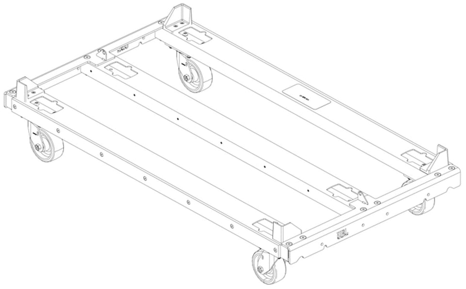 JBL VTX-B28-VT Vertical Transport Cart for up to 4x VTX B28 Speakers