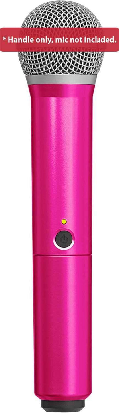 Shure BLX PG58 Wireless Mic Colored Handle Pink