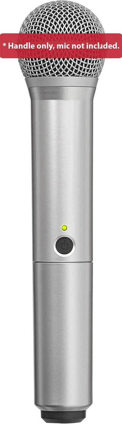 Shure BLX PG58 Wireless Mic Colored Handle Silver