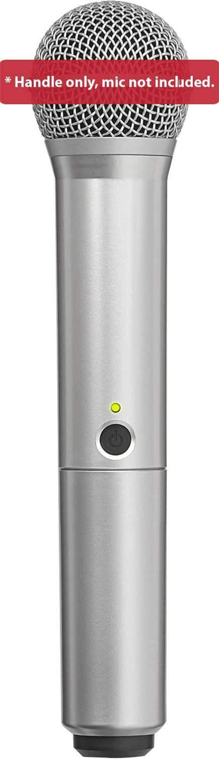 Shure BLX PG58 Wireless Mic Colored Handle Silver