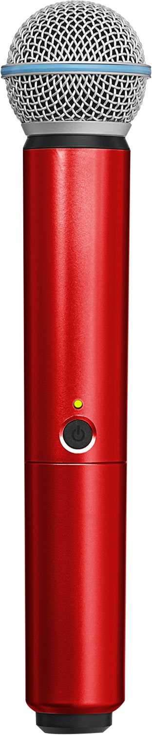 Shure BLX SM58/B58 Wireless Mic Handle Red
