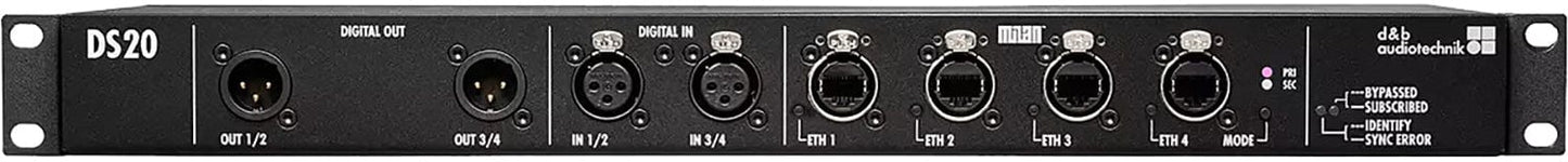 d&b audiotechnik DS20 Audio Network Bridge