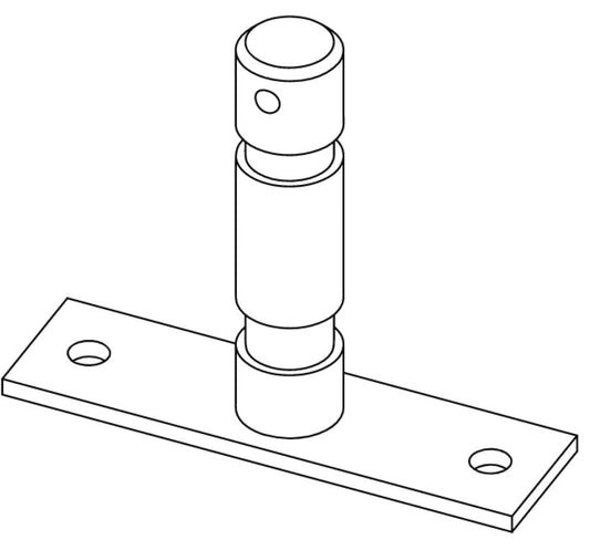 d&b audiotechnik Z5010.000.02 TV Spigot with Fixing Plate