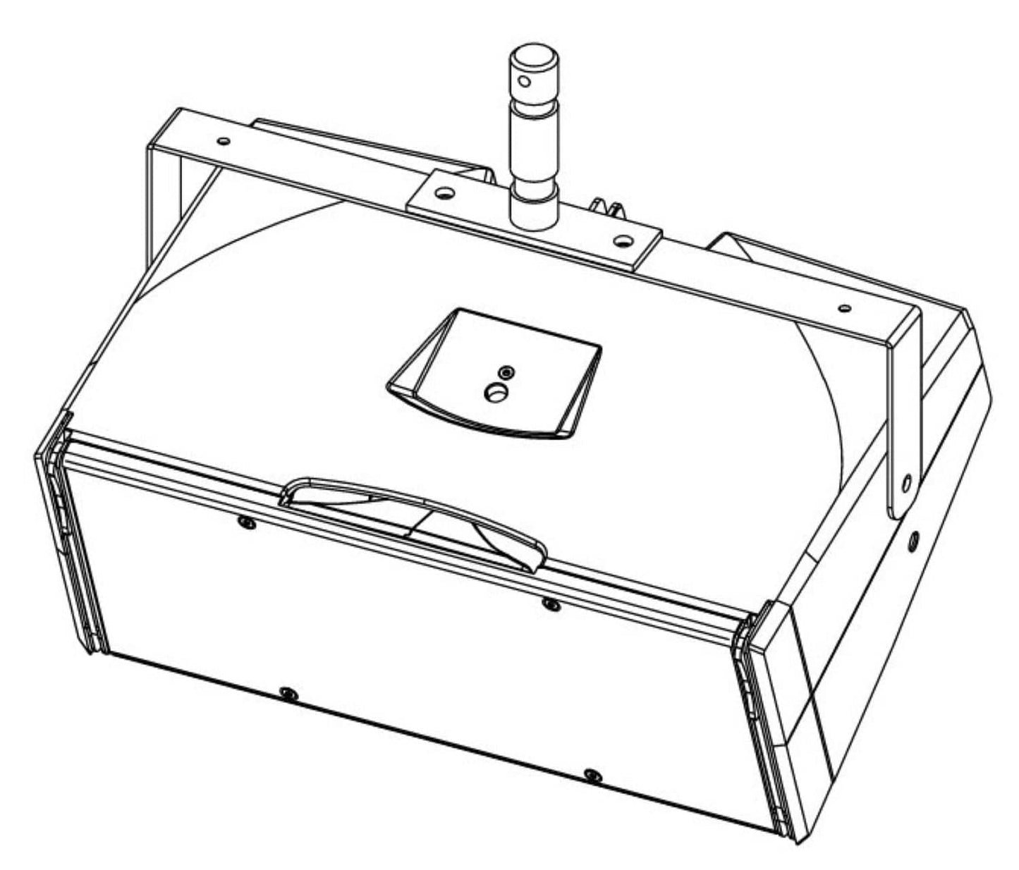 d&b audiotechnik Z5010.000.02 TV Spigot with Fixing Plate