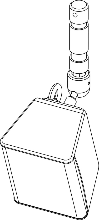 d&b audiotechnik Z5029.000.00 TV Spigot with M10 Thread