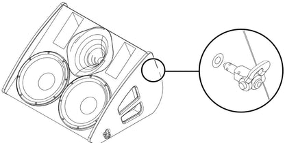 d&b audiotechnik Z5048.001.00 Flying Pin - 10 Millimeter