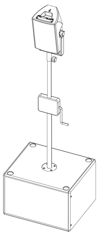 d&b audiotechnik Z5377.000 E6 Swivel Bracket