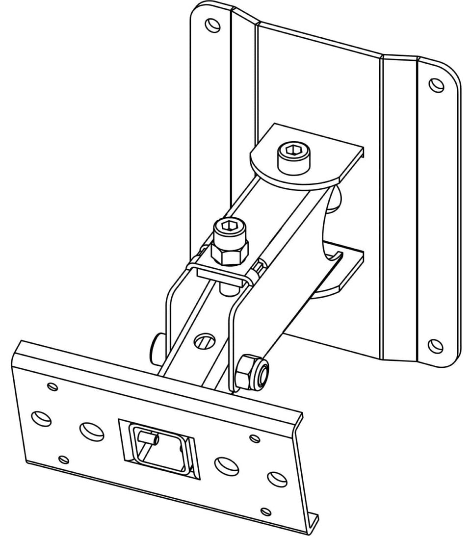 d&b audiotechnik Z5402.000 Wall Mount M - Medium