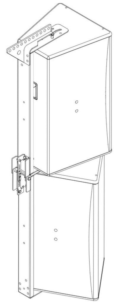 d&b audiotechnik Z5552.000 Horizontal Bracket Connector