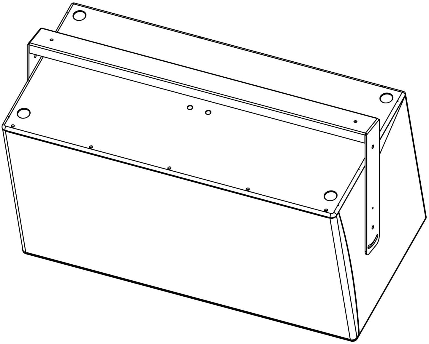 d&b audiotechnik Z5555.000 21S-SUB Horizontal Bracket