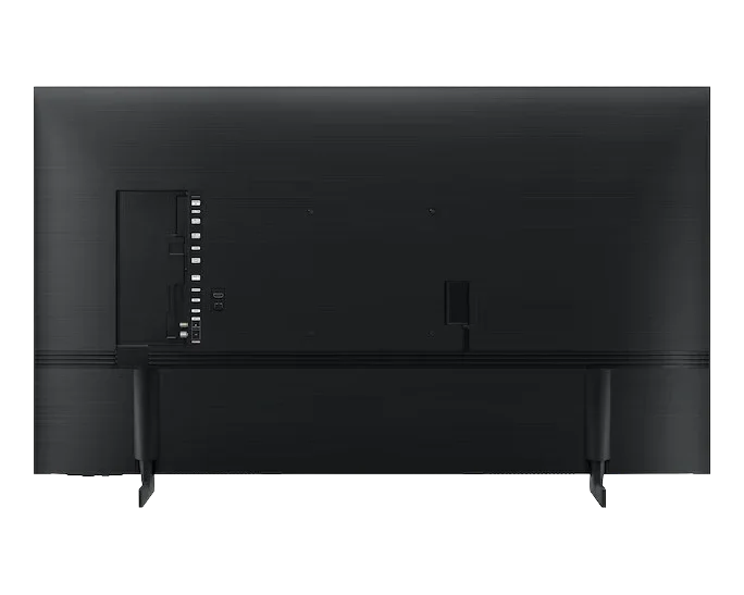 Back Panel of Samsung AU8000 Series Hospitality TV with AirSlim design installed in a luxury Dubai hotel room - Corporate AV Solution