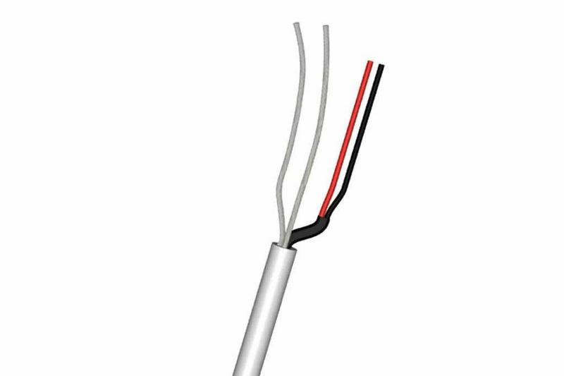 Biamp Desono MC-250 White Magic Cable showing support cables and audio conductors