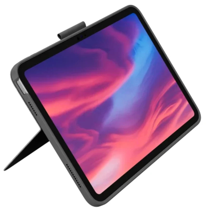 Logitech Combo Touch for iPad 10th Gen (Arabic/English, Oxford Grey)