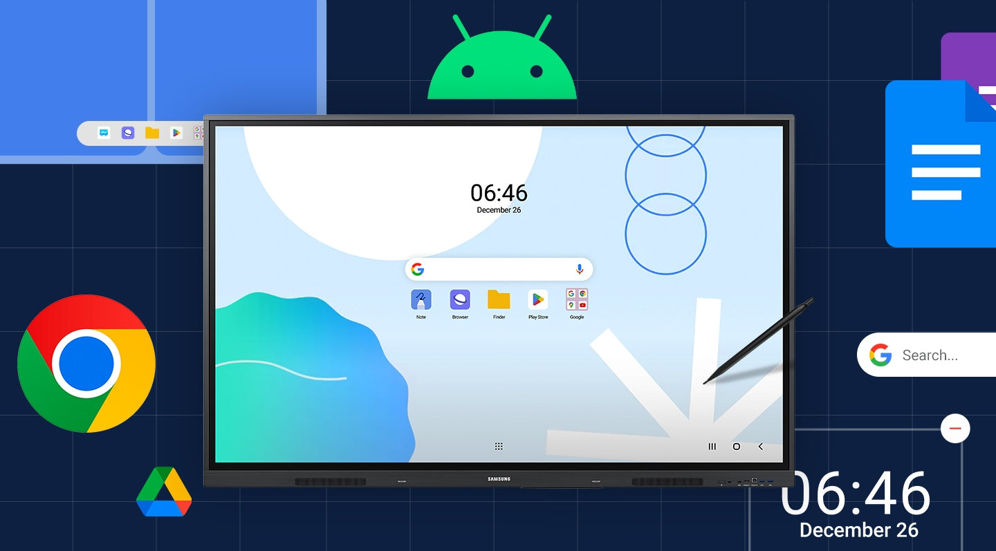 Samsung 65" – WAD Series Interactive Display (Model: LH65WADWLGCXZA)