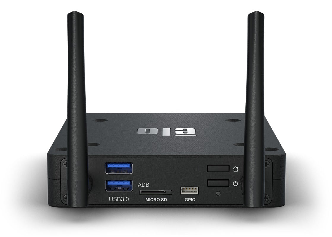 Elo Backpack Android compute module with two antennas