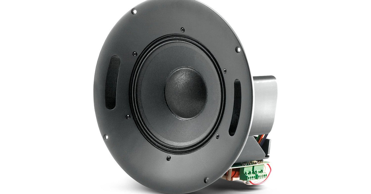 JBL Control 328CT 8-inch coaxial ceiling loudspeaker without its grille