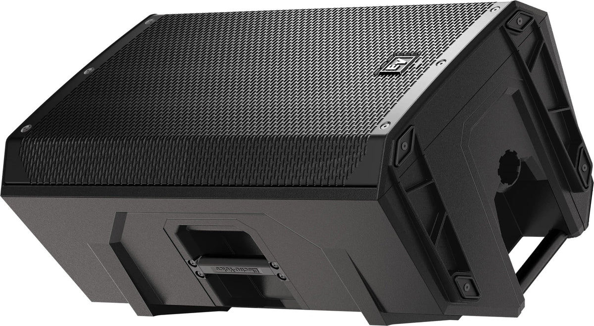 Electro-Voice ELX200-12P powered speaker on its side