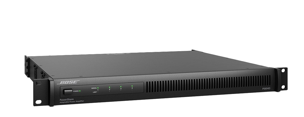 Bose PowerShare PS604D 4-channel amplifier with Dante