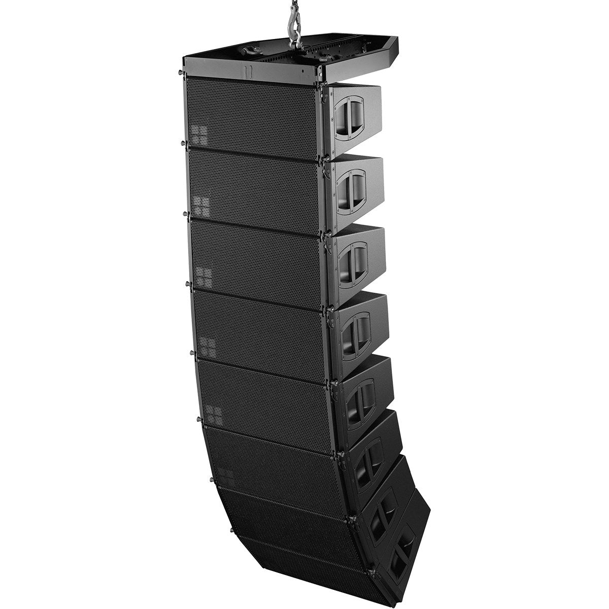 Flown d&b audiotechnik Y8 line array loudspeaker