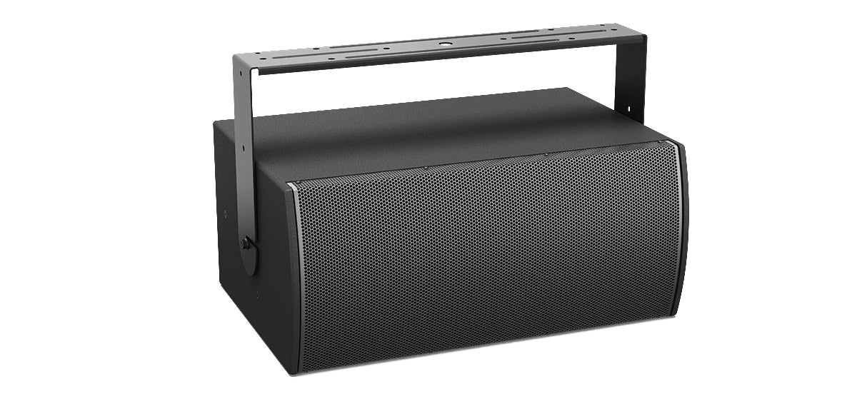 Bose MB210-WR outdoor subwoofer in black with mounting bracket