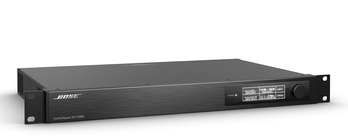 Bose ControlSpace EX-1280C conferencing sound processor, 1RU rack unit