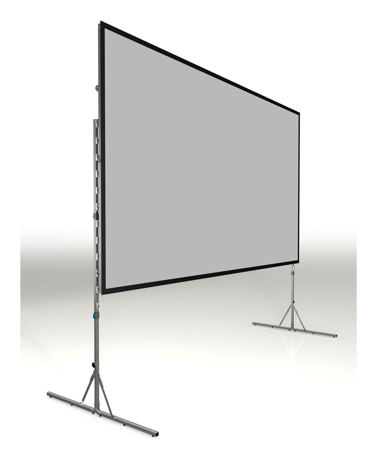 Da-Lite Fast-Fold Deluxe portable projection screen on folding legs