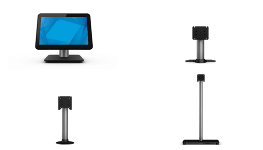 ELO Pole Stands Tabletop Stand for Android I-Series 2/3/4 (10 inch) - E160104