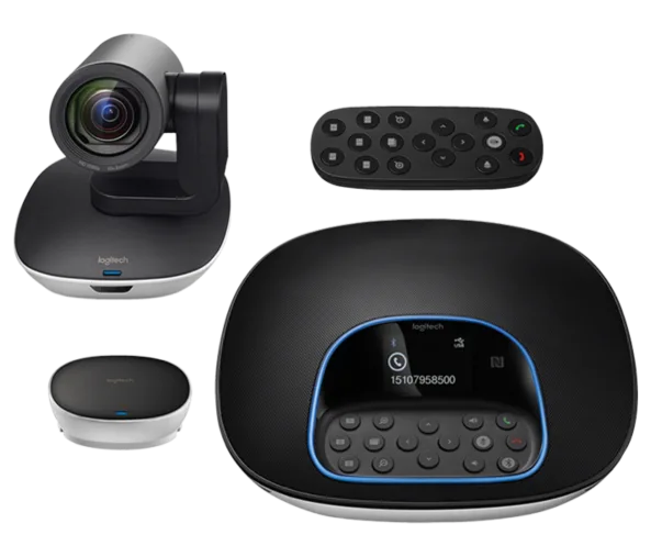 Logitech GROUP: Video Conferencing System for Mid to Large Rooms