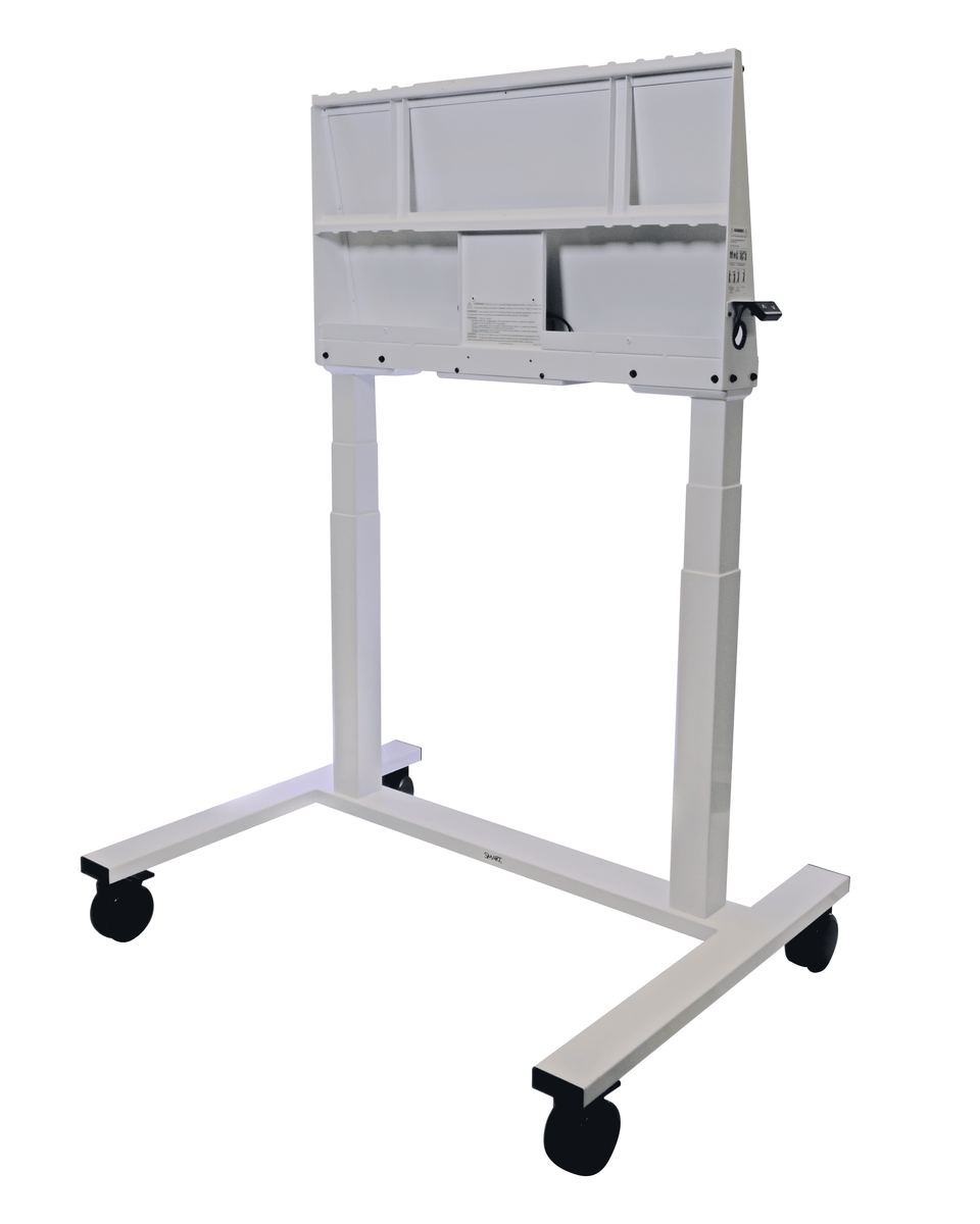 SMART electric height-adjustable floor stand - FSE-500-W
