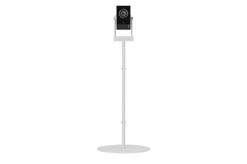 LG CQS710PB CineBeam Q projector stand, front view
