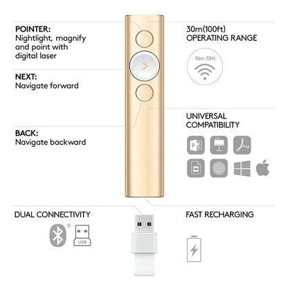Logitech Spotlight Wireless Professional Presentation Remote
