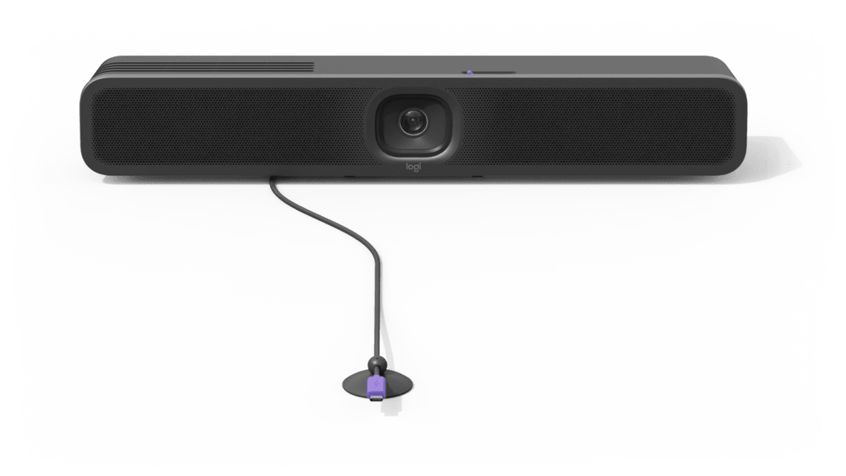 Logitech MeetUp 2: AI-Powered USB Conference Camera for Small Rooms