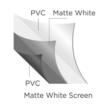 VSYS PEGA120 Economy Fixed Frame Projection Screen 120"