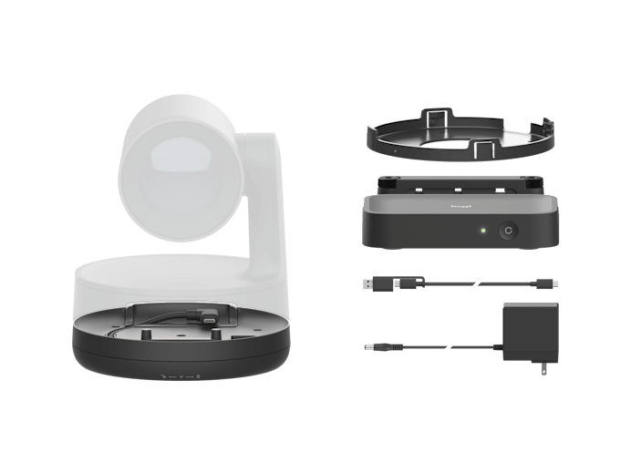 Logitech Rally Camera Extension Kit camera side base and control box