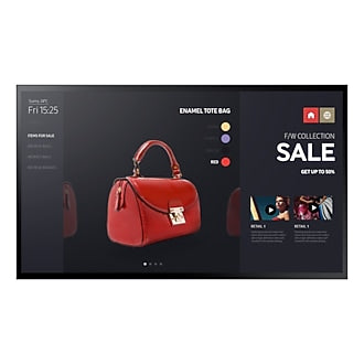 Samsung PM55F-BC 55-inch touch signage display product view