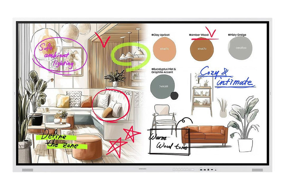 Samsung Flip WM65FX 65-inch 4K Interactive Display — product image