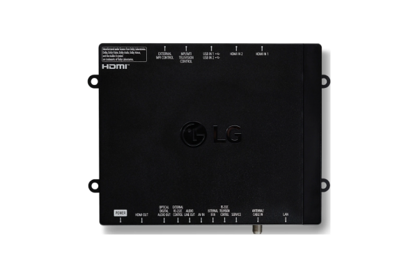 LG STB-6500 Pro:Centric Smart Set Top Box | webOS 5.0 Hospitality IPTV Platform with 4K UHD Output, IP & RF Streaming, Pro:Idiom DRM & SoftAP (STB-6500)