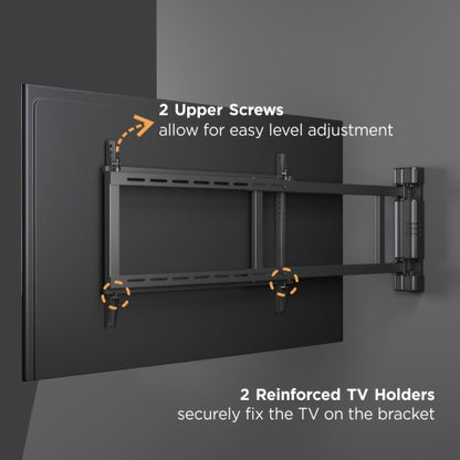 VSYS VCM-M06 Motorized 170° Swing TV Wall Mount