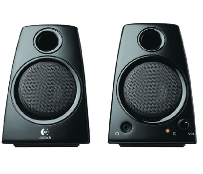 Logitech Z130 2-Way Black Wired 5 Watt Full Stereo Sound Speakers
